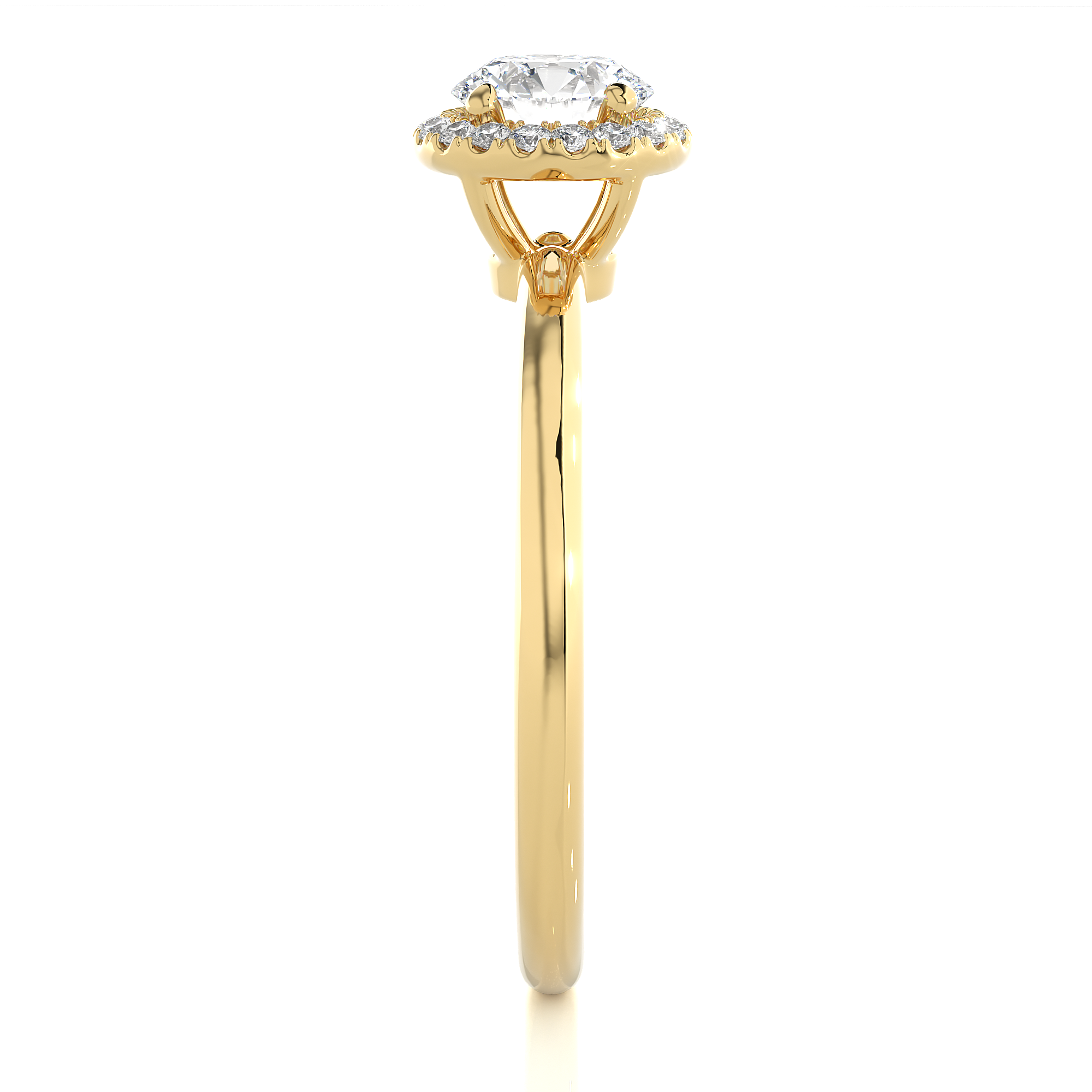 0.50 Carat G Color VS1 Clarity Diamond Studded Natural Diamond Ring.